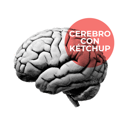 Cerebro con kétchup